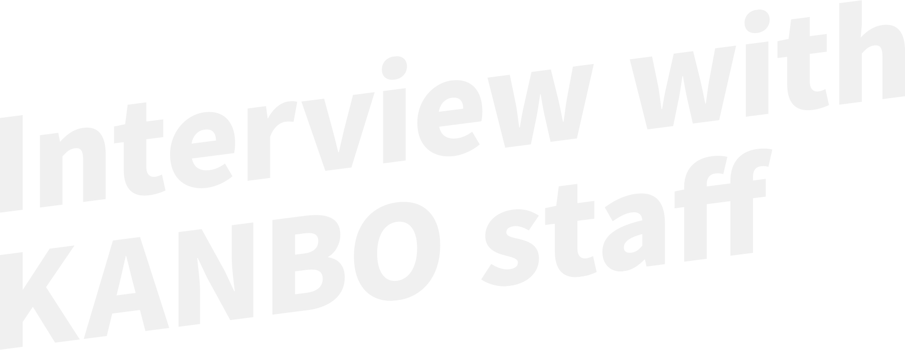 Interview with KANBO staff